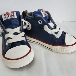 Toddler Converse Leather Shoes Size 5